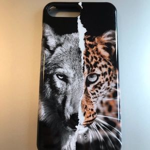 Wolf/leopard phone case for iPhone 7 Plus